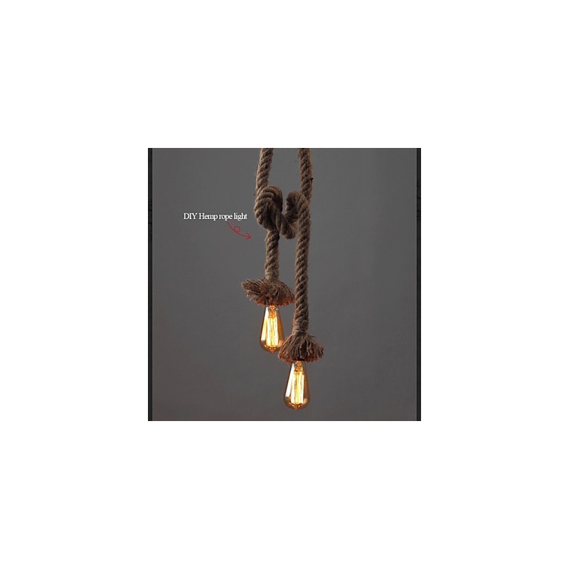 1 Ľahké DIY umelecké konopné lano Ľahké kreatívne konopné lano Droplight