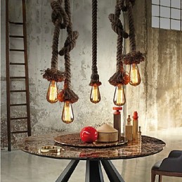 1 Ľahké DIY umelecké konopné lano Ľahké kreatívne konopné lano Droplight