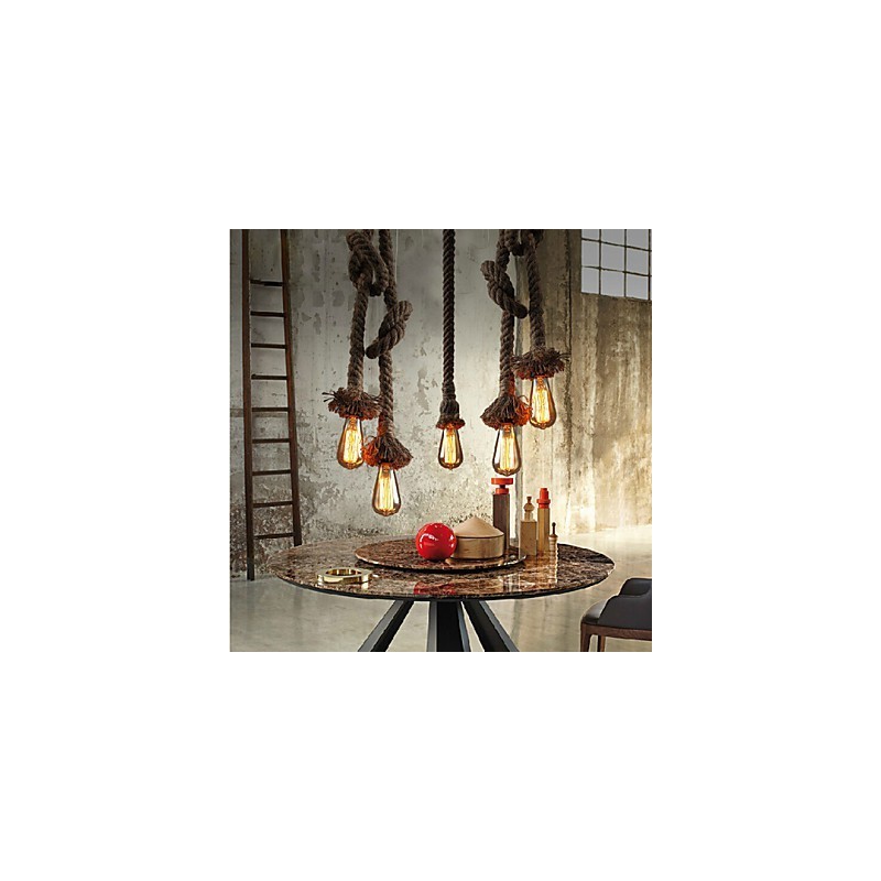 1 Ľahké DIY umelecké konopné lano Ľahké kreatívne konopné lano Droplight