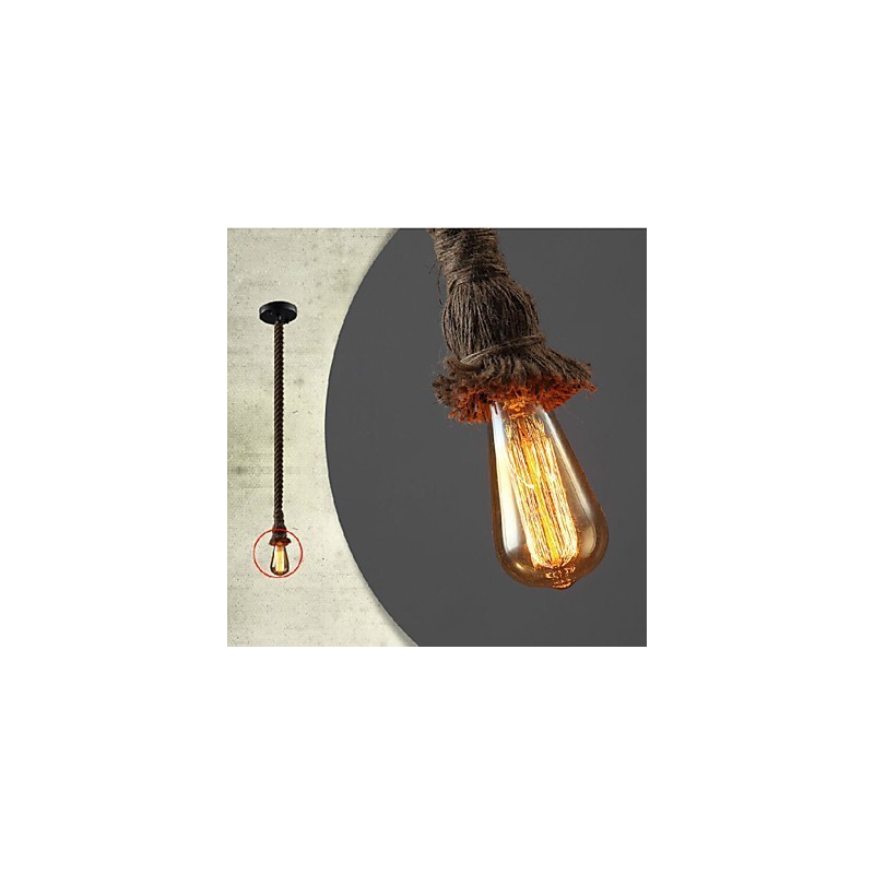 1 Ľahké DIY umelecké konopné lano Ľahké kreatívne konopné lano Droplight
