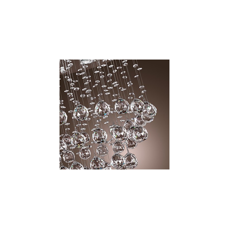 Krištáľový luster s 5 svetelným dizajnom (K9 Crystal)
