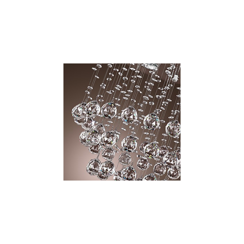 Krištáľový luster s 5 svetelným dizajnom (K9 Crystal)
