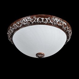 Zapustená montáž Light Glass Rein Silver Carving European Classic