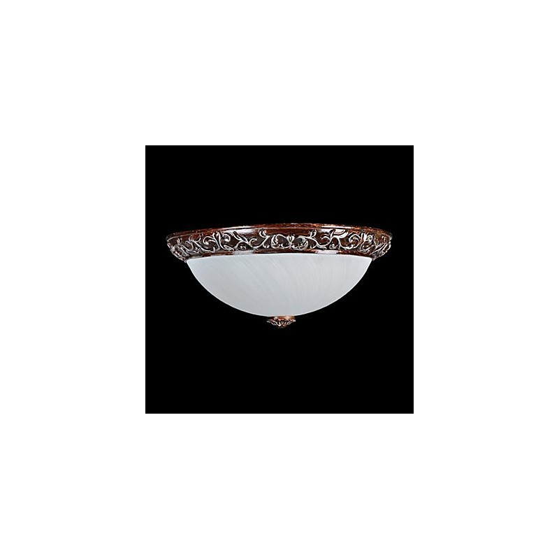 Zapustená montáž Light Glass Rein Silver Carving European Classic