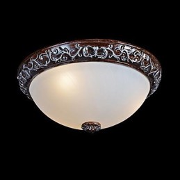 Zapustená montáž Light Glass Rein Silver Carving European Classic