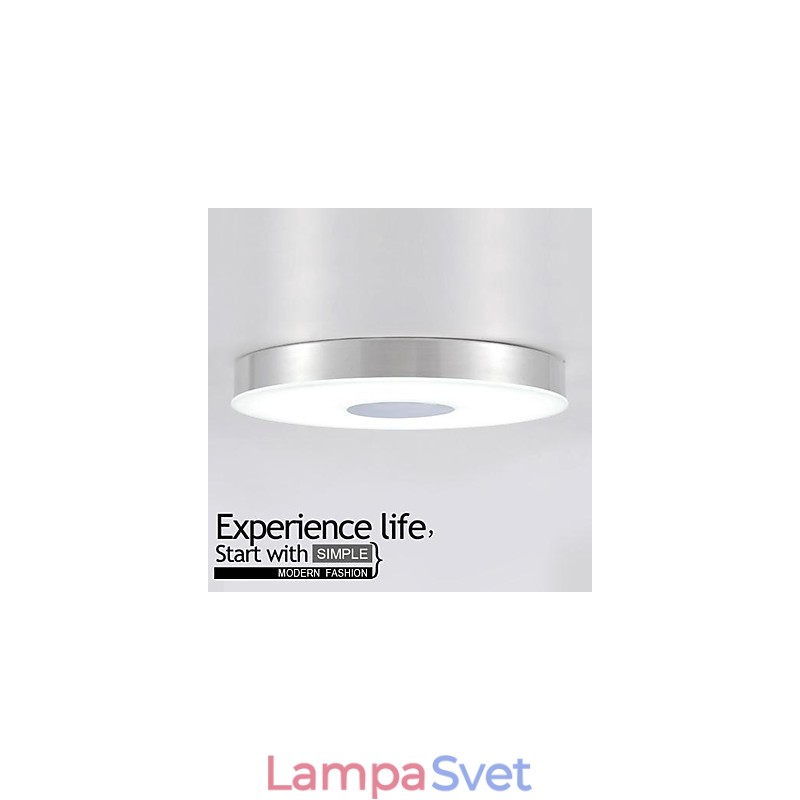 Moderný zapustený držiak z brúseného kovu