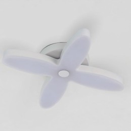 7W moderný moderný kovový zapustený držiak