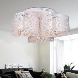 Okrúhle svetlo z tepaného železa Teplý vietor 3 absorbuje kupolové svetlo
