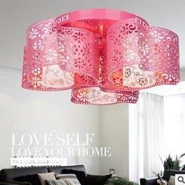 Okrúhle svetlo z tepaného železa Teplý vietor 3 absorbuje kupolové svetlo