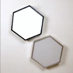 Svetlá so šesťuholníkovou geometriou Absorb Dome Light