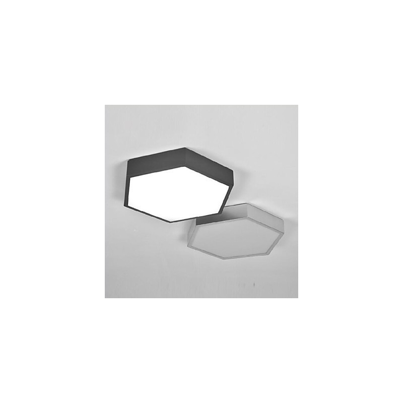 Svetlá so šesťuholníkovou geometriou Absorb Dome Light