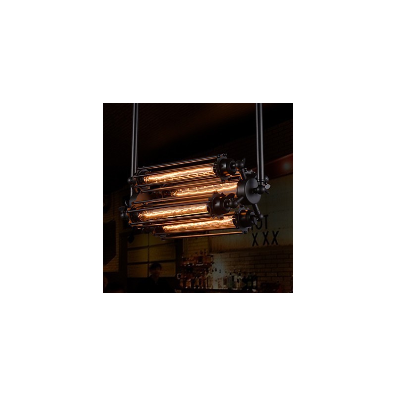 Rustic Lodge Retro Mini štýl galvanicky pokovovaný kovový luster