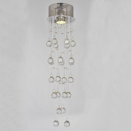 Luxusná krištáľová lampa
