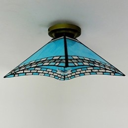 29,5 cm Stredomorská rybina na verande The To Absorb Dome Light Lamp