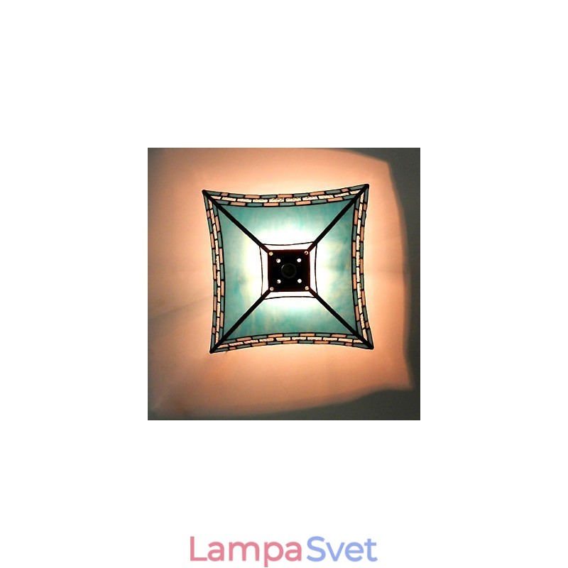 29,5 cm Stredomorská rybina na verande The To Absorb Dome Light Lamp
