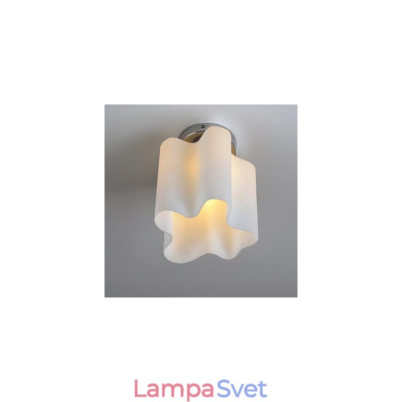 Predné lampy a lampáše Sklenené oblaky absorbujú závesné svetlo kupoly