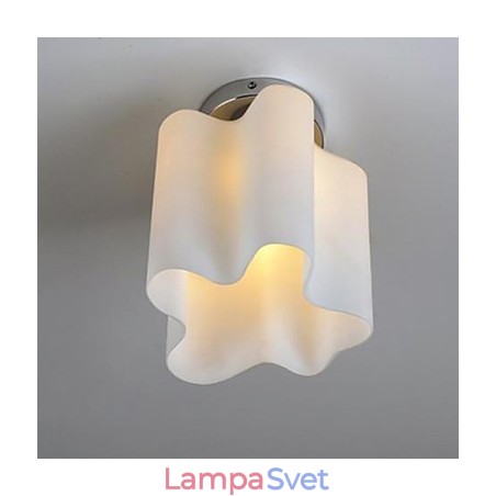 Predné lampy a lampáše Sklenené oblaky absorbujú závesné svetlo kupoly