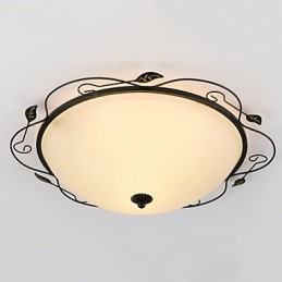 32CM Európsky štýl Vidiecka klasická, absorbčná kupolová svetelná lampa