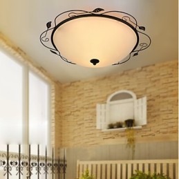 32CM Európsky štýl Vidiecka klasická, absorbčná kupolová svetelná lampa
