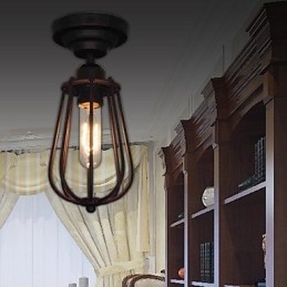 Stropné svietidlá 1 Light Retro Elegant Artistic MS 86263