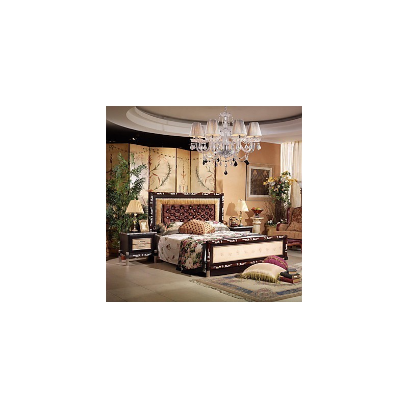 Luster Crystal Luxury Modern Living 8 svetiel s látkovým tienidlom