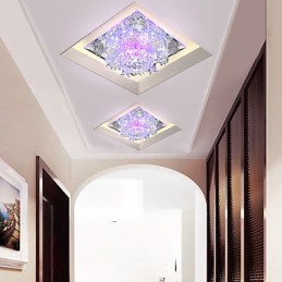 Štvorcová lampa proti kiahňam Svetlo Krištáľové svetlo Creatives Dome Light Tube Lamp Light