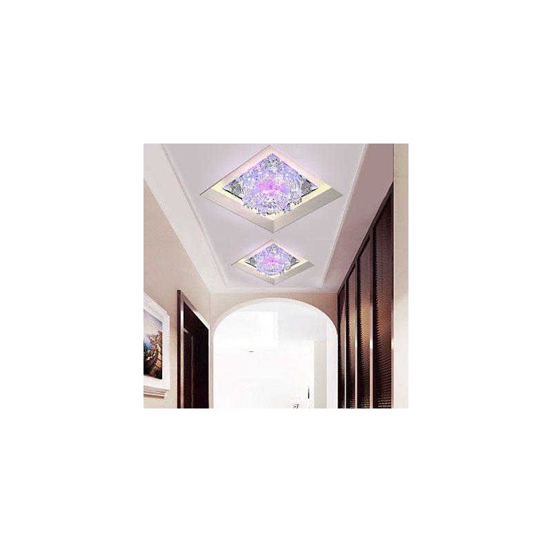 Štvorcová lampa proti kiahňam Svetlo Krištáľové svetlo Creatives Dome Light Tube Lamp Light