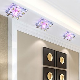 Štvorcová lampa proti kiahňam Svetlo Krištáľové svetlo Creatives Dome Light Tube Lamp Light