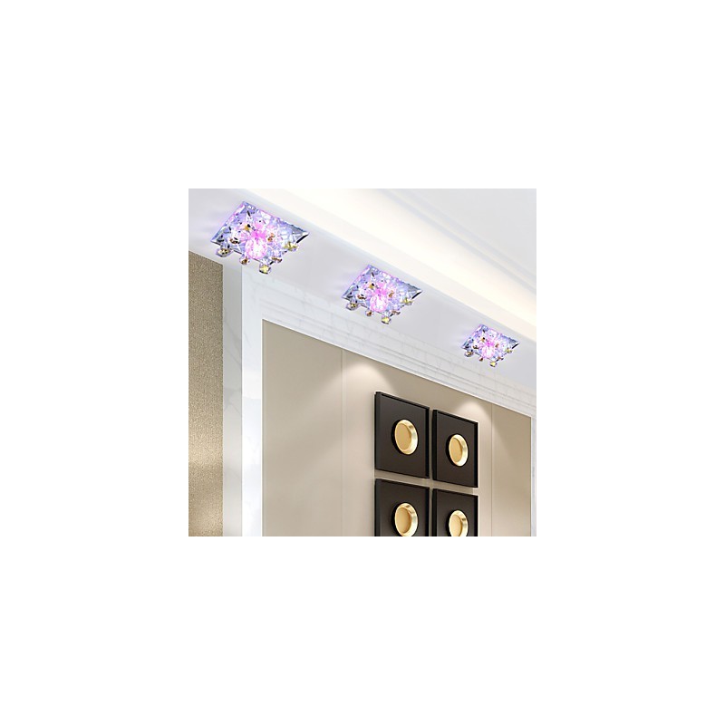 Štvorcová lampa proti kiahňam Svetlo Krištáľové svetlo Creatives Dome Light Tube Lamp Light