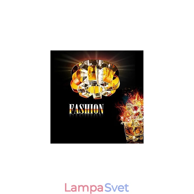 12 * 4,5 cm krištáľová lampa Smd CreativeTube bodové svetlo absorbuje kupolové svetlo
