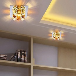 12 * 4,5 cm krištáľová lampa Smd CreativeTube bodové svetlo absorbuje kupolové svetlo