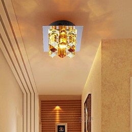 12 * 4,5 cm krištáľová lampa Smd CreativeTube bodové svetlo absorbuje kupolové svetlo