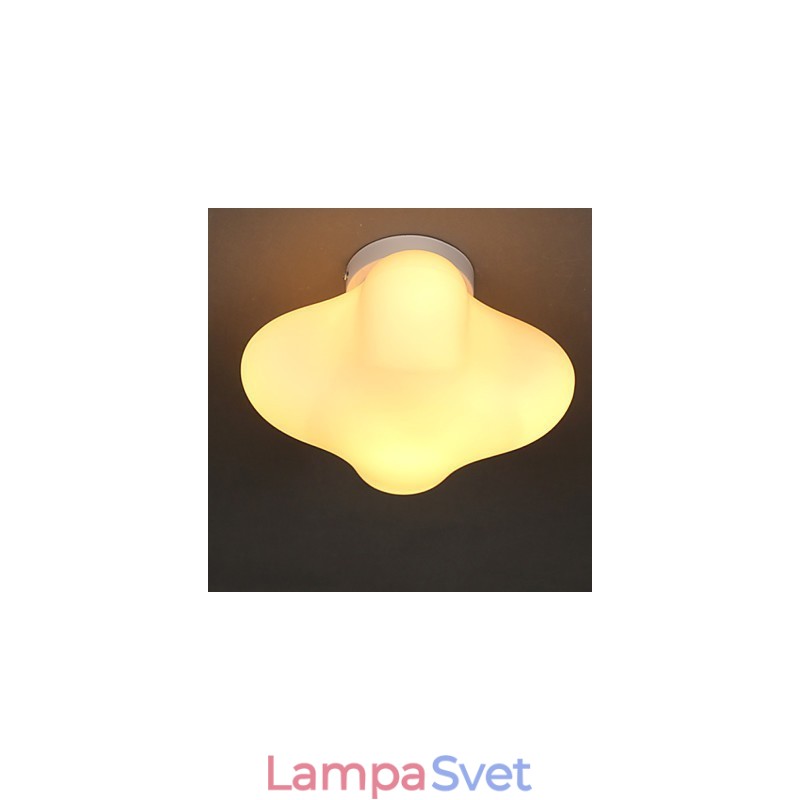 22 * 22 cm moderné a zmluvne dodávané jednohlavé svietidlo Lucky Grass Glass Dome Light