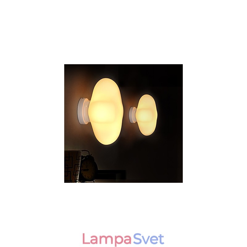 22 * 22 cm moderné a zmluvne dodávané jednohlavé svietidlo Lucky Grass Glass Dome Light