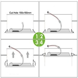 Moderná súčasná maľba kovová zapustená montáž