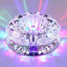 Krištáľové stropné svietidlo Bodové svietidlo SMD 3W Creative Lamp Absorb Dome Light
