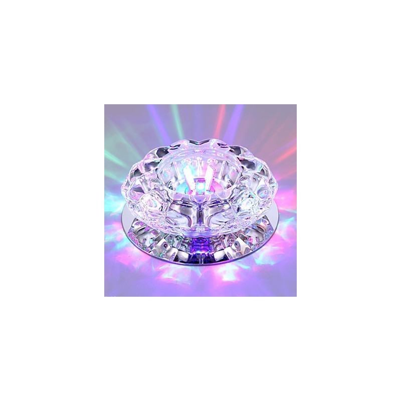 Krištáľové stropné svietidlo Bodové svietidlo SMD 3W Creative Lamp Absorb Dome Light