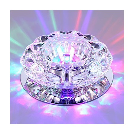 Krištáľové stropné svietidlo Bodové svietidlo SMD 3W Creative Lamp Absorb Dome Light Krištáľové stropné svietidlo Bodové svietidlo SMD 3W Creative Lamp Absorb Dome Light