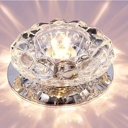 Krištáľové stropné svietidlo Bodové svietidlo SMD 3W Creative Lamp Absorb Dome Light