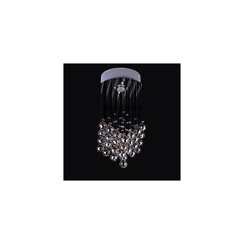 1 svetlo Jasné svetlo K9 Crystal Luster Lamp
