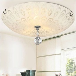 Moderné moderné Crystal Flush MountSpálňa