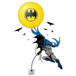 Kreatívna móda Batman Tapeta Diy Wall Stick Malá nočná lampa Nástenná lampa Svetlá