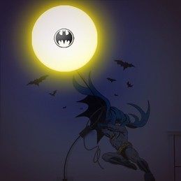 Kreatívna móda Batman Tapeta Diy Wall Stick Malá nočná lampa Nástenná lampa Svetlá