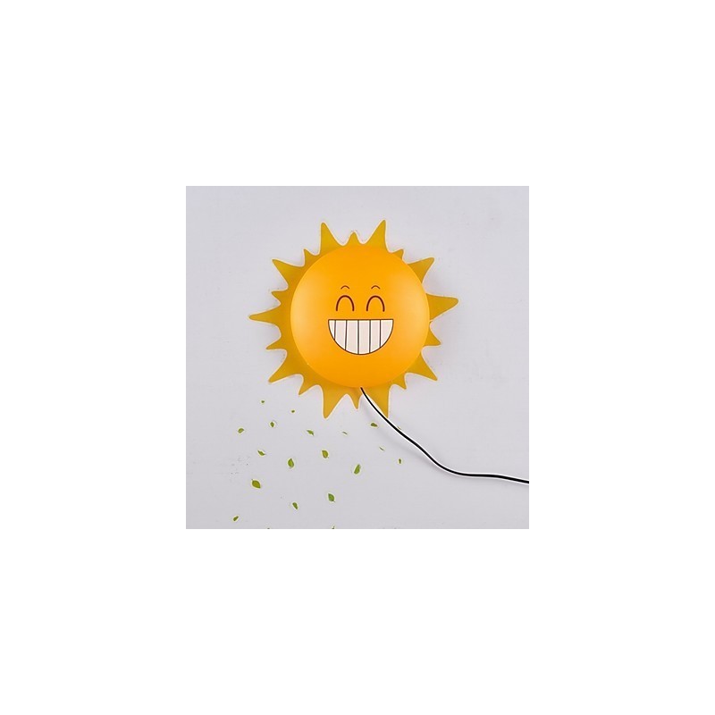 Tapeta Nástenné lampy Kvetina Tvár DIY Zábavná atmosféra Nočné svetlo Deti Nočná lampa Dekorácia Sun
