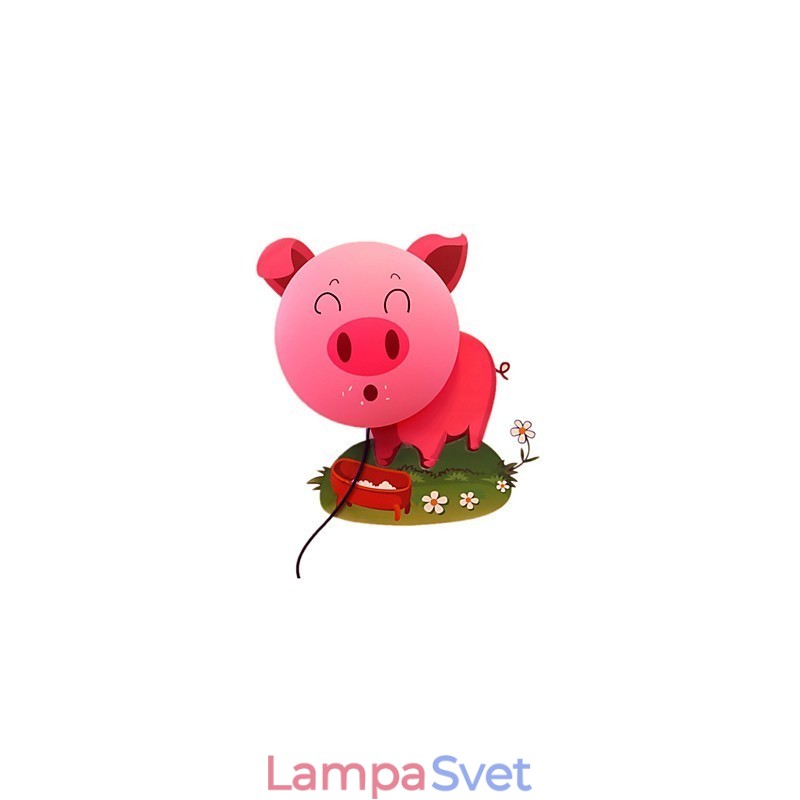 Tapeta Nástenné lampy Kvetina Tvár DIY Zábavná atmosféra Nočné svetlo Deti Nočná lampa Dekorácia Ružové prasiatko