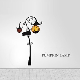 Tekvicová plastová svetelná a kreatívna 3D nástenná papierová lampa odolná voči vysokej teplote