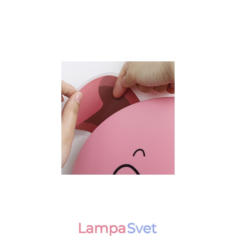Prasa z plastu odolného voči vysokej teplote a 10 C dokáže odstrániť kreatívnu 3D nástennú nástennú lampu