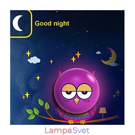 Svetlo ovládané nástenné svietidlo OWL Súčasná kreatívna 3D nástenná nástenná lampa Svetlo ovládané nástenné svietidlo OWL Súčasná kreatívna 3D nástenná nástenná lampa