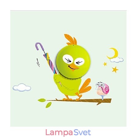 Svetlo ovládané nástenné svietidlo pre vtáky Súčasná kreatívna 3D nástenná nástenná lampa Svetlo ovládané nástenné svietidlo pre vtáky Súčasná kreatívna 3D nástenná nástenná lampa