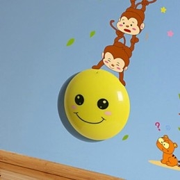 Samolepky na stenu Monkeys svetlom aktivovaná inteligentná indukčná smetope ozdobná nástenná lampa